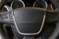 Multifunction steering wheel Royalty Free Stock Photo