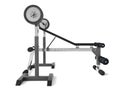 Multifunctional bench barbell weights