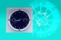 multifunctional clock Royalty Free Stock Photo
