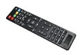 Multifunctional Remote for TV black Royalty Free Stock Photo