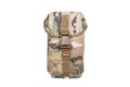 Multifunctional Tactical Weekender Convertible Outdoor Travel Canvas Backpack Isolated on White. Modern Camping Traveler Back Pack