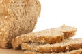 Multigrain bread on board Royalty Free Stock Photo