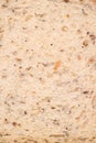 Multigrain seeded bread background