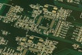 Multilayer printed circuit board. Moscow. Russia. 4 december 2016