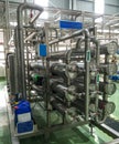 Multilayer water filter tank for drinking water production