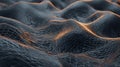 Multilayered Wave Pattern: 3d Rendering With Tangled Nests