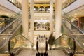 Multilevel shopping mall Royalty Free Stock Photo