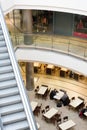 Multilevel shopping mall Royalty Free Stock Photo