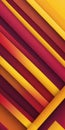Multilobed Shapes in Maroon and Yellow Royalty Free Stock Photo