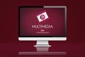 Multimedia Content Digital Entertainment Concept