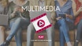 Multimedia Filmstrip Play Icon Media Concept