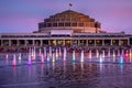 Multimedia laser colorful musical show in Wroclaw fountain