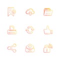 multimedia , sound , buttons , eps icons set vector