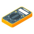 Multimeter icon, isometric style Royalty Free Stock Photo