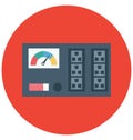 Multimeter Isolated Color Vector icon that can be easily modified or edit