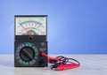 Multimeter with probe Royalty Free Stock Photo
