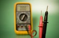 Multimeter probes Royalty Free Stock Photo