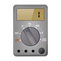 A multimeter with a screen. Royalty Free Stock Photo