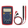 Multimeter on transparent background Royalty Free Stock Photo