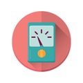 multimeter. Vector illustration decorative design Royalty Free Stock Photo