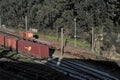 Multimodal transport by train in Portugal Royalty Free Stock Photo