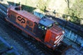 Multimodal transport by train in Portugal Royalty Free Stock Photo