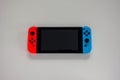 A multiplayer Nintendo Switch gaming console Royalty Free Stock Photo