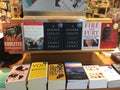 Multiple books about Donald trumps presidency