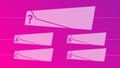 Multiple choice quiz template Royalty Free Stock Photo