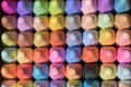 Multiple Colorful New Sidewalk Chalk Royalty Free Stock Photo