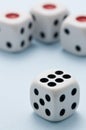 Multiple dice Royalty Free Stock Photo