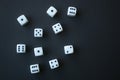 Multiple dice Royalty Free Stock Photo