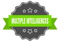 multiple intelligences label