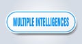 multiple intelligences sticker.