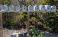 Multiple mailboxes lined up