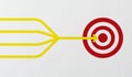 Multiple methods that can reach the same goals and objectives concept Royalty Free Stock Photo