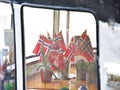 Multiple Norwegian Flags in bucket