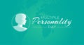 Multiple Personality Day Illustration Design