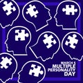 Multiple Personality Day Royalty Free Stock Photo