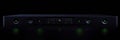 Multiple servers display blinking indicators, reflecting active status in a dark environment commonly found in data