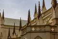 Spires on Holy Cross Cathedral Lagos Nigeria