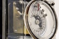 Historic multiple tariff meter and electric timer Royalty Free Stock Photo