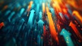 Multiple Upward Pointing Arrows Forming Background Illustration
