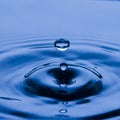 Multiple Water drops Royalty Free Stock Photo