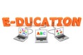 Multiple Wired to Education Royalty Free Stock Photo