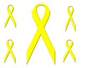 Multiple Yellow Ribbons