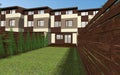 Multiplex family house render