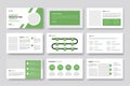 Multipurpose business presentation templates elements on a white background. Vector infographics. Use in Presentation, flyer and Royalty Free Stock Photo