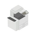 Multipurpose device, fax, copier and scanner icon