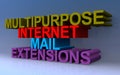 Multipurpose internet mail extensions